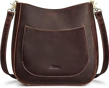 S-Zone WOMEN GENUINE LEATHER HOBO BAG