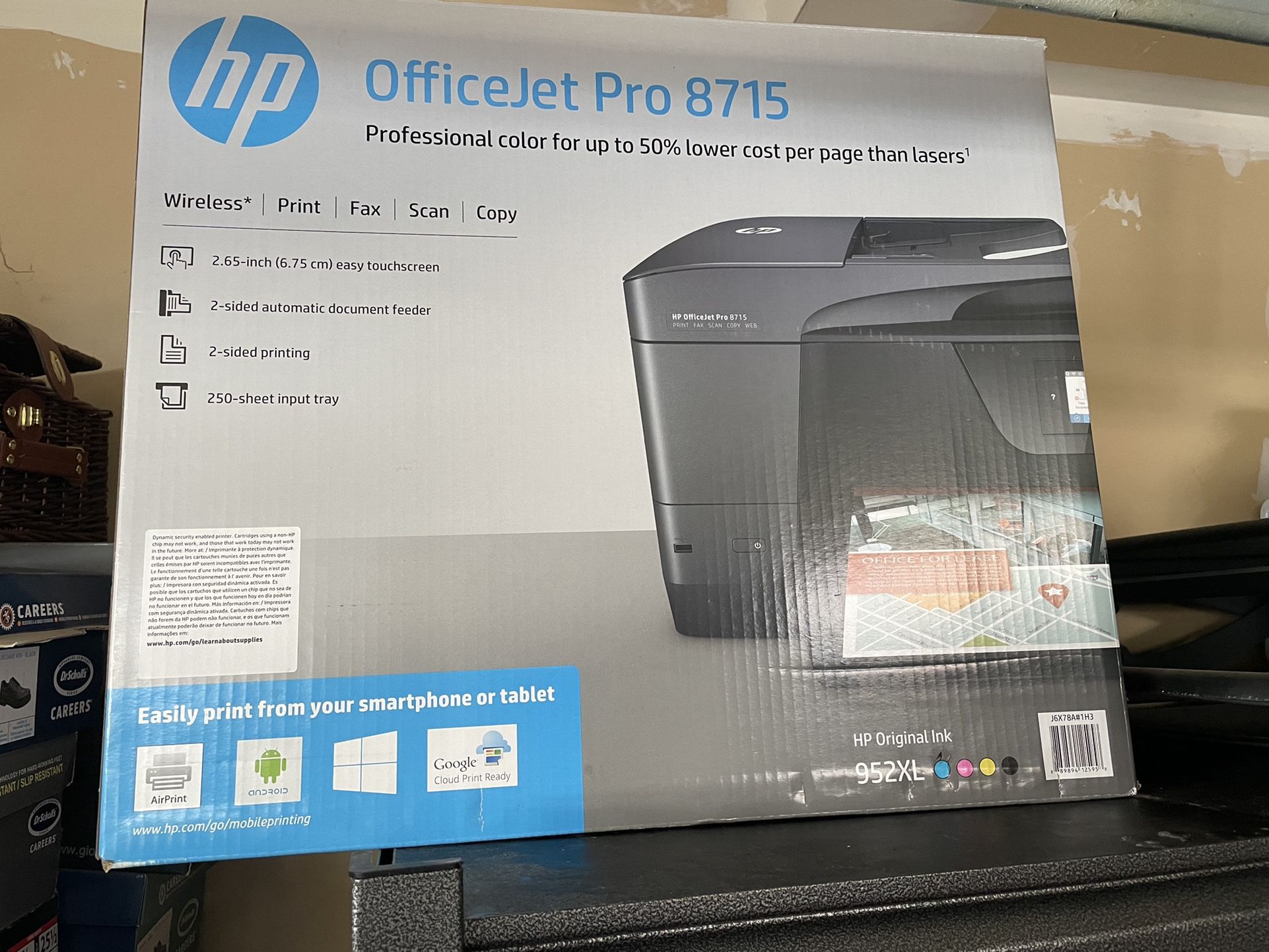 HP Officejet Pro 8715 Wireless Print Fax Scan Copy