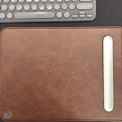Leather Desk Mat Mouse Pad  – Clean, Large