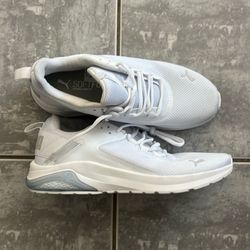 PUMA Electron E White Training Shoes Men's Size 9.