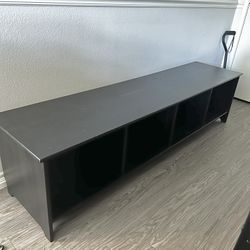 Black Shoe Rack / Cubbies