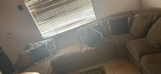Free couch just missing one cushion it had a pull out bed