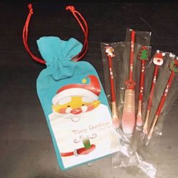 Christmas Make Up Brushes Set 