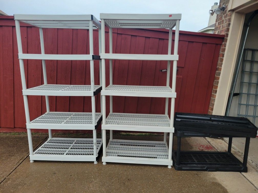 3 Garage Shelves For $125