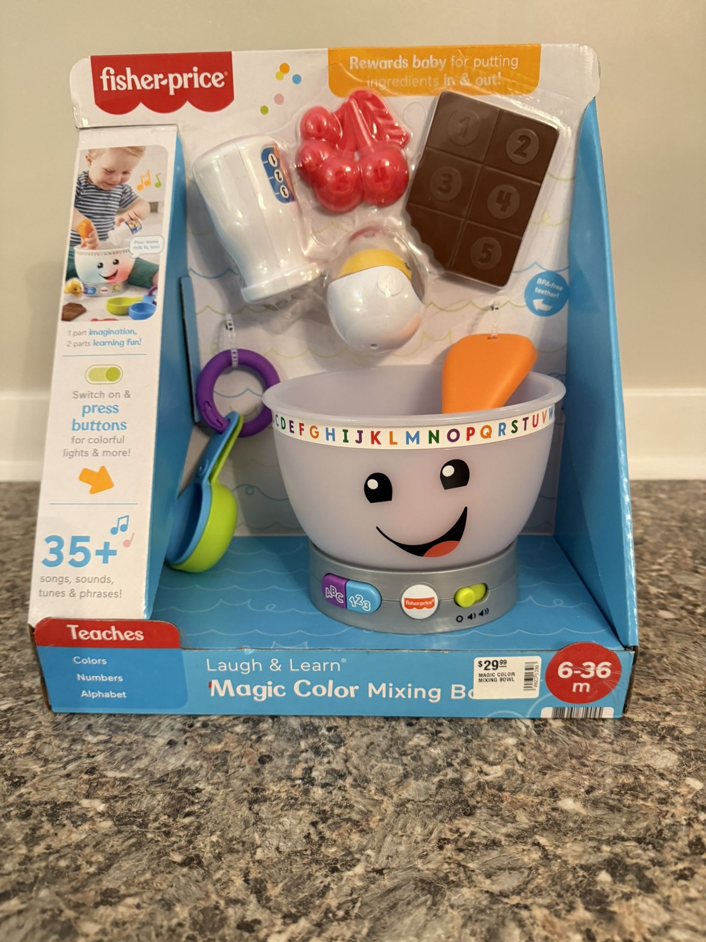 Fisher Price Magic Color Mixing Bowl