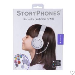 StoryPhones Storytelling Bluetooth Wireless Kids Headphones Intro Bundle with ZenDisk and PlayShield 