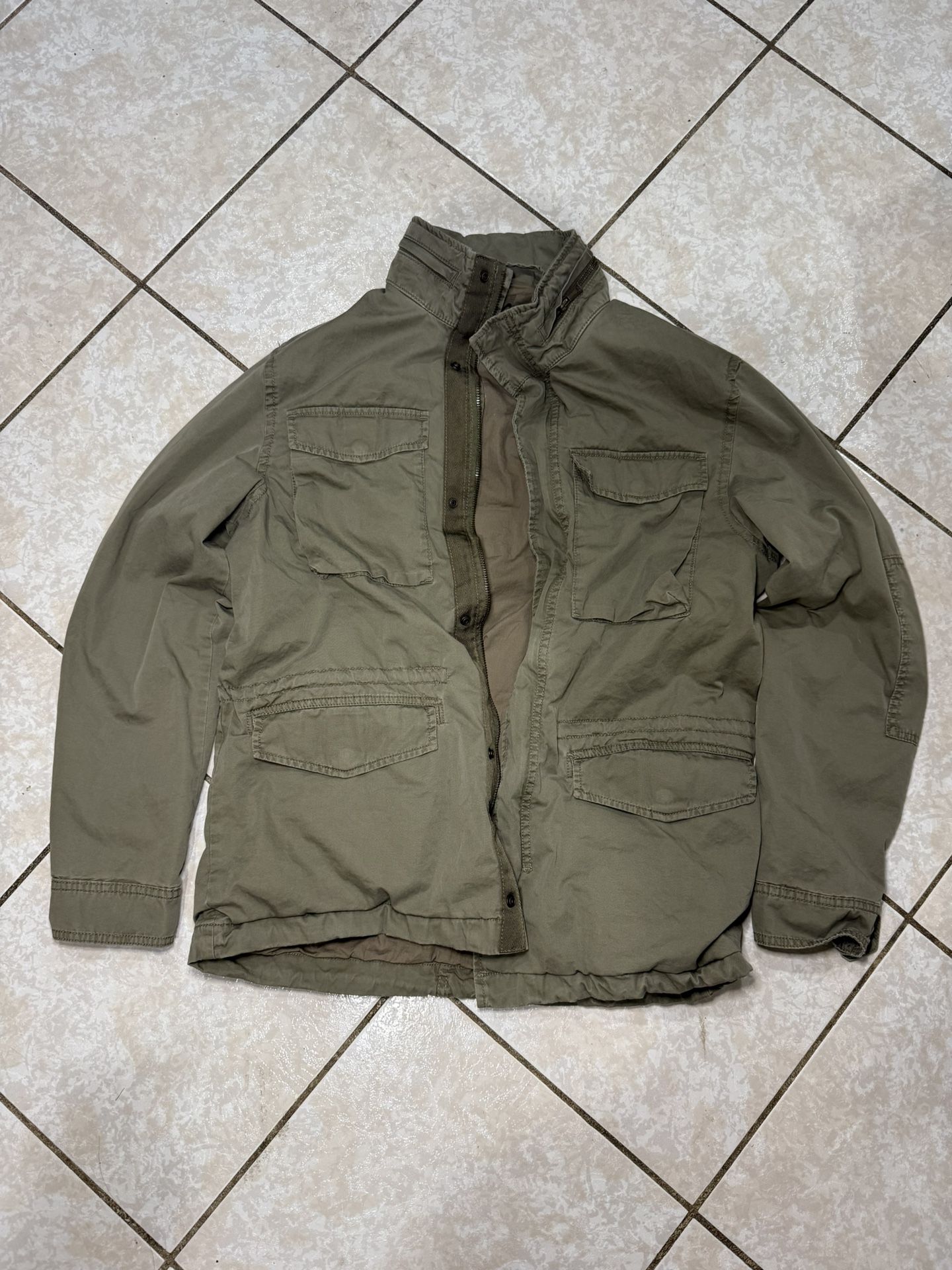 Army Green Jacket In A Size L