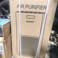 Kokofit Home Air Purifier CADR 320 & H13 True HEPA Filter Cover 720 White Brand New