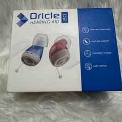 Oricle Standard 2.0 Hearing Aids for Seniors - Oricle Hearing Aids for Adults with Advanced Noise Cancellation - Easy Volume Control with Portable Cha