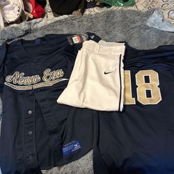 New Era Baseball Uniform With Two Jerseys #15 And #18
