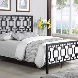 New King Size Metal Bed Frame 