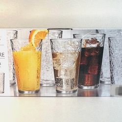 Precious Home Highball Glassware — Set of 10 Elegant Drinking Glasses 