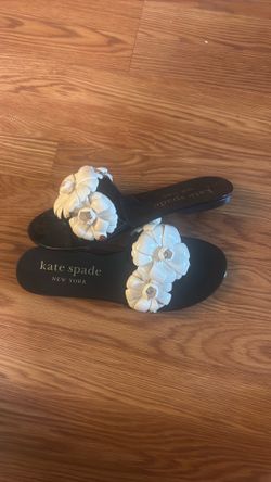 Kate Spade New York Floral Jelly Slide Sandals