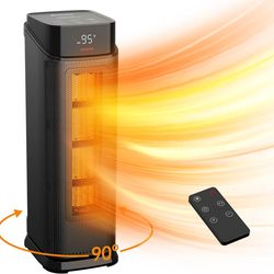 Space Heater 1500W Thermostat & 90 Degree Oscillating