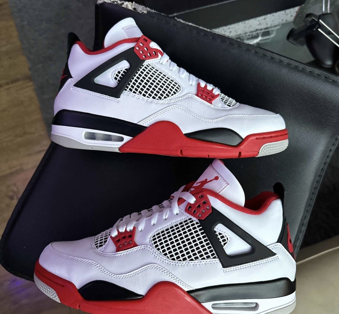 Fire Red 4s