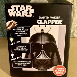 STAR WARS The Official DARTH VADER ‘CLAPPER’ - Talking Clapper Series - BRAND NEW IN BOX