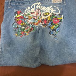 Ed Hardy Baggy Jeans 