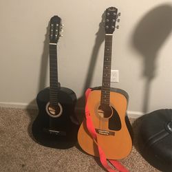 Used Fenders Acoustics, FA-100 Guitar, And Vizcaya Brand Guitar