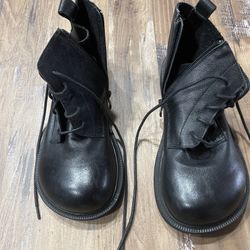 ONIONO Handmade Retro Leather Shoes, Boots, Sandals