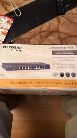 Netgear prosafe FS108P