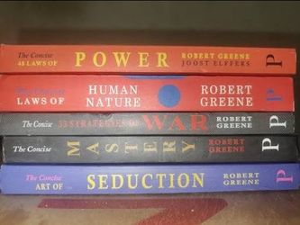 Robert Green 48laws of power books$30each