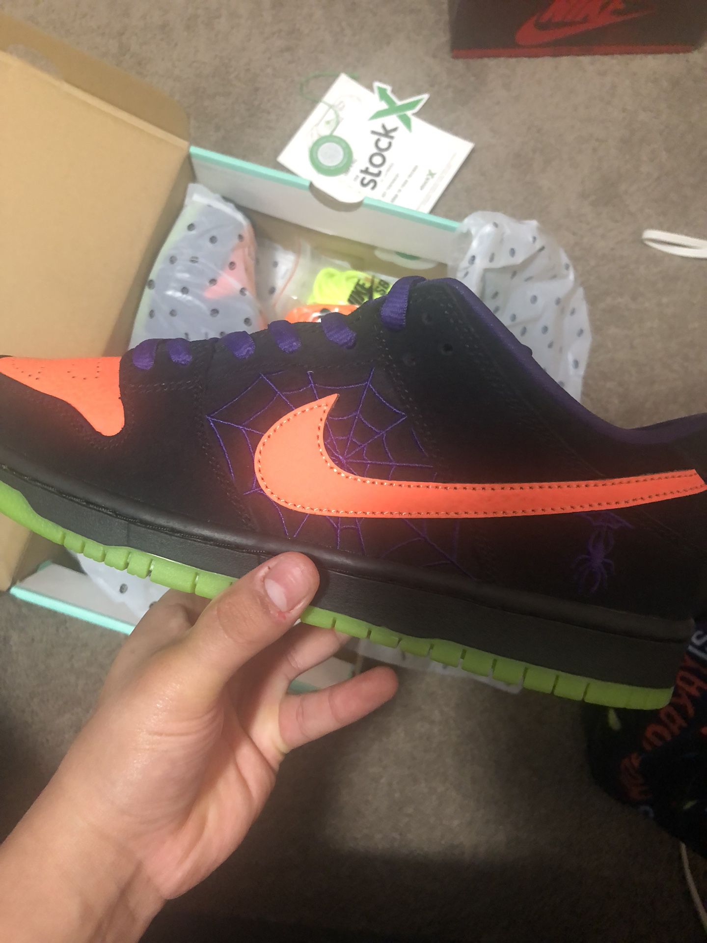 Nike SB Dunk Low Night Of Mischief Halloween Size 11 for Sale in Las Vegas,  NV - OfferUp