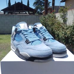 1:1 Jordan 4 University Blue- Mens Size 10.5