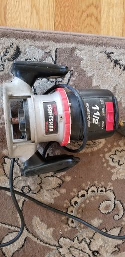 CRAFTSMAN 1-1/2 HP ROUTER