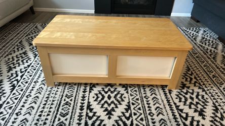 Storage coffee table/ kids play table