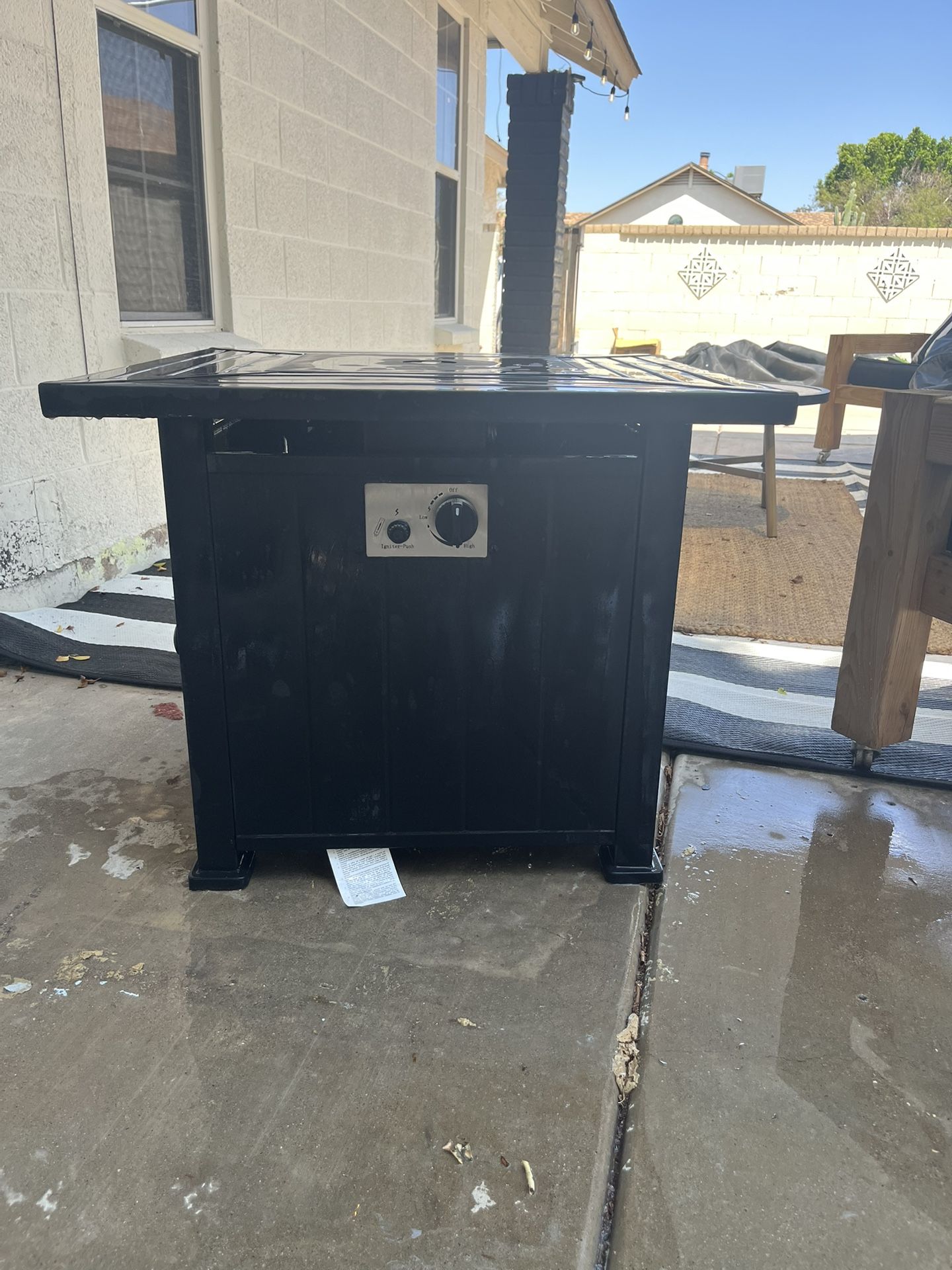 Square Fire Pit