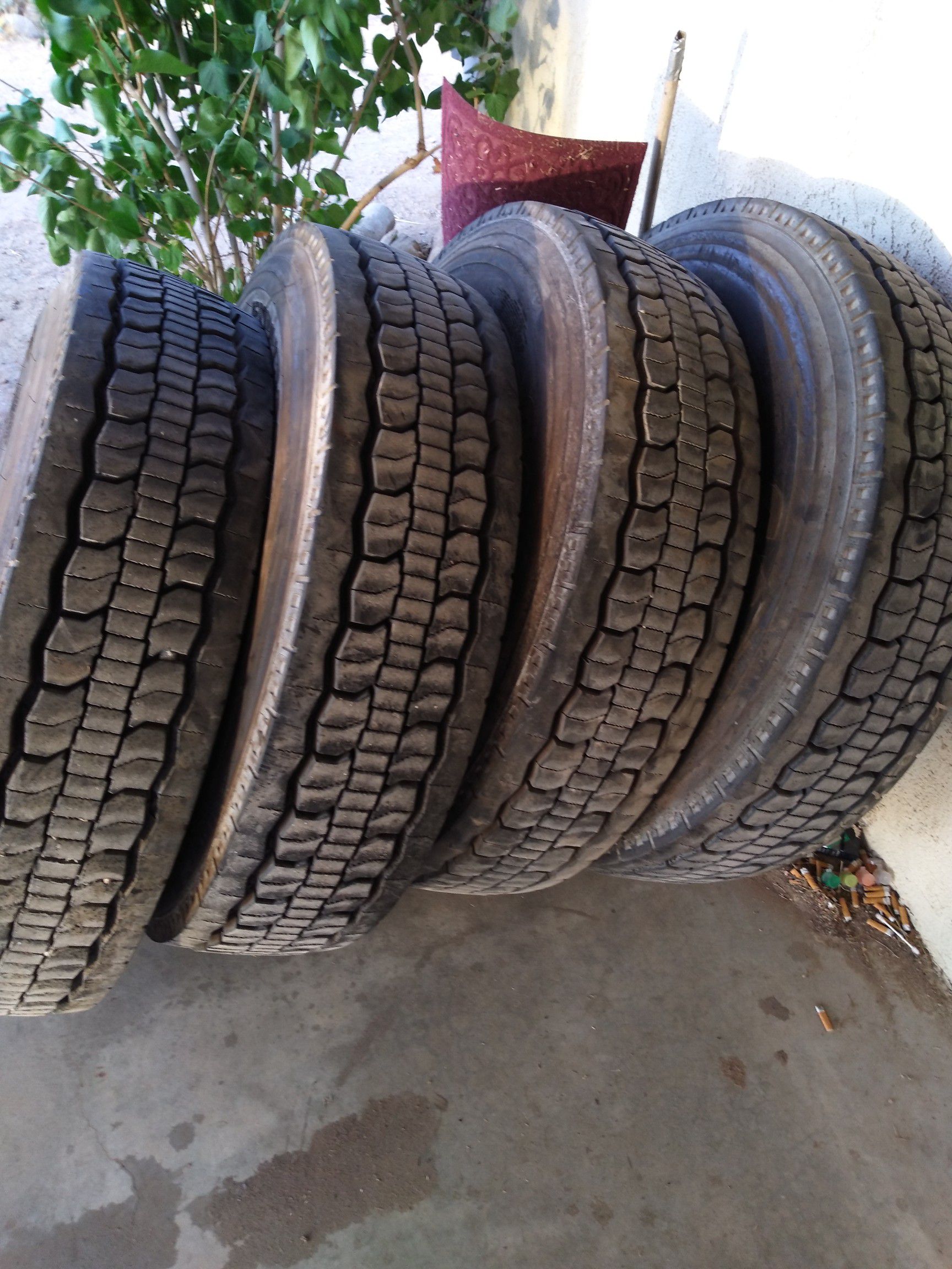 Goodyear drive tires 22.5