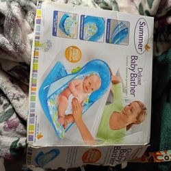 Summer's Deluxe Baby Bath In Box Open