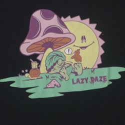 Vintage Y2K Skate Tee Shirt Lazy Daze Large