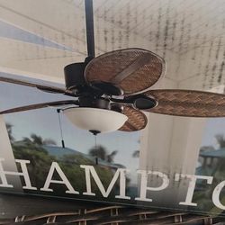 Hampton Bay Indoor Outdoor Ceiling Fan 