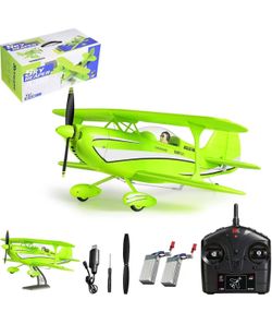 RC Plane 4CH A310 Biplane RC Airplane for Adults Beginners 3D/6G 1504 Brushless Motor Remote Control Plane EPP Foam 2.4G Fixed-Wing Model Plane with 2