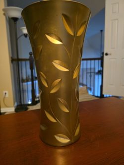Heavy Gold Vase