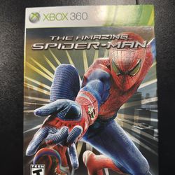 The Amazing Spider-Man (Microsoft Xbox 360, 2012) Clean Case, Game And Manual
