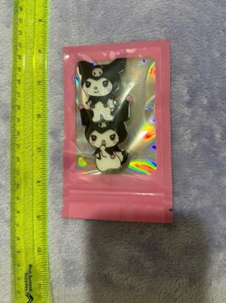 Kuromi Kuku Sanrio hair clips