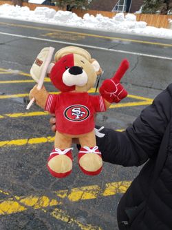 Authentic Stuffed Animal From Candlestick Park.