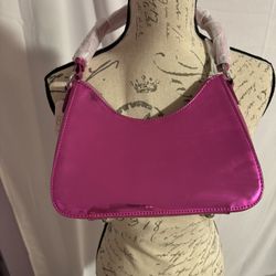New Metallic Pink Purse 