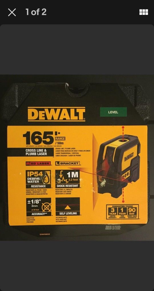 DeWalt DW0822 Spot Laser