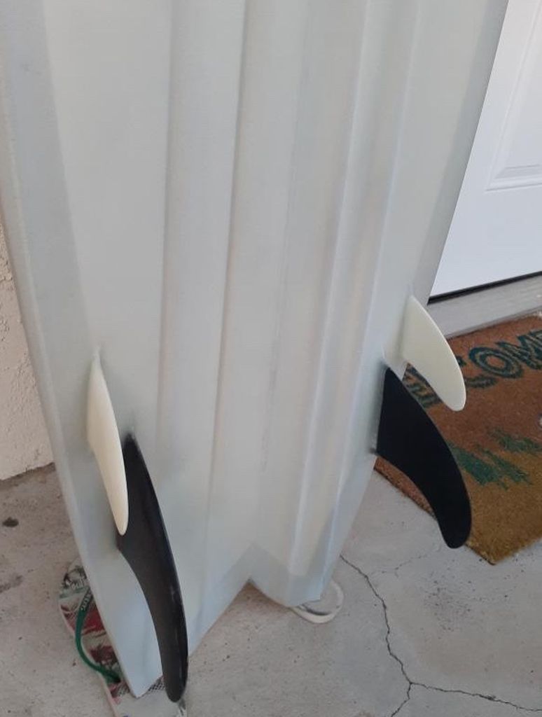 Ledgend Stu Kenson Channel Bottom Twinser Surfboard 7‘4