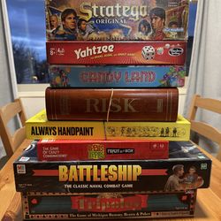 Various board games