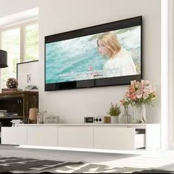 White TV cabinet 