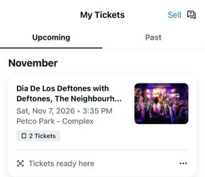 Dia de Los deftones
