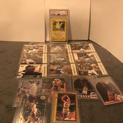 2 Lots   Of Mj  An Each Lot Have A Graded Pikachu Jungle 