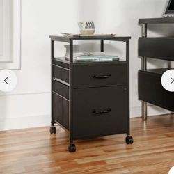 $35✨️ Naomi Home Evelyn Rolling Fabric Cabinet