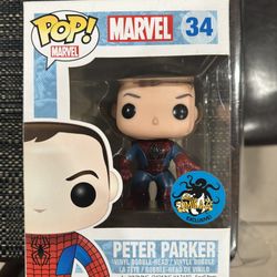 Funko Pop! Marvel Peter Parker #34 Comikaze 2013 Exclusive