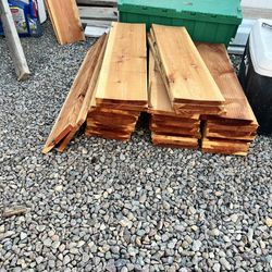 Redwood wood pieces 2 1/2 ft