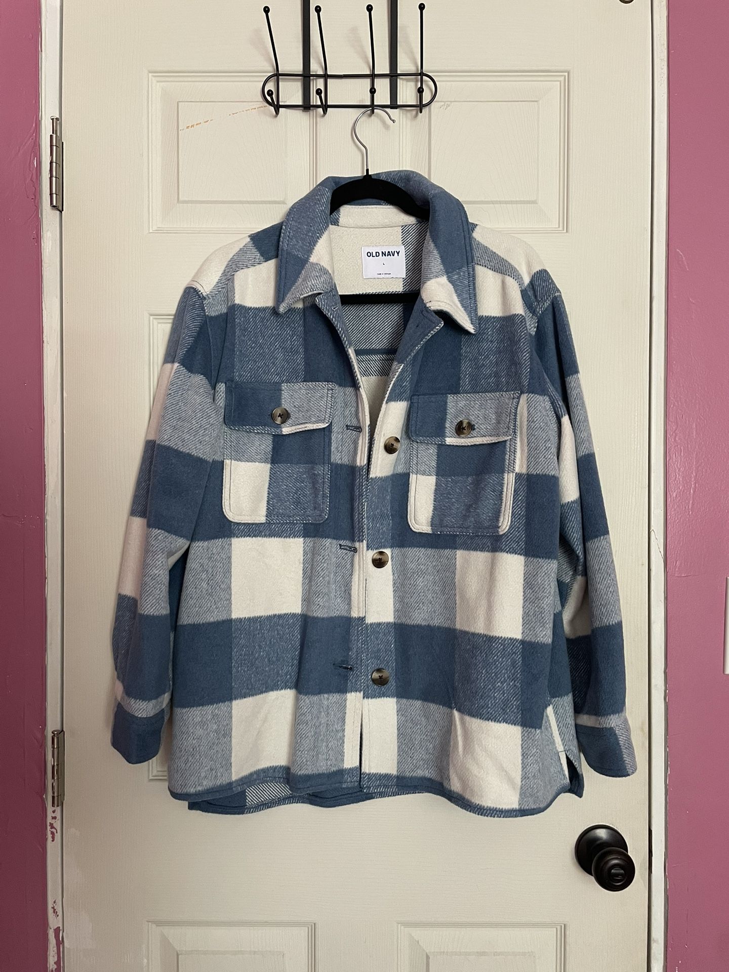 Old Navy Plaid Coat/Shaket